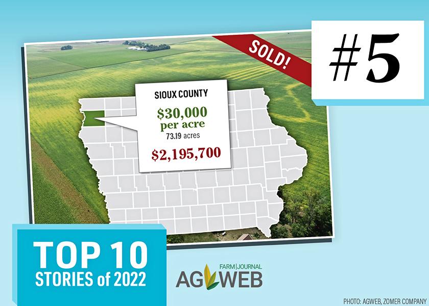 Top 10 Stories of 2022 30,000 Per Acre? Yep, The Details on the